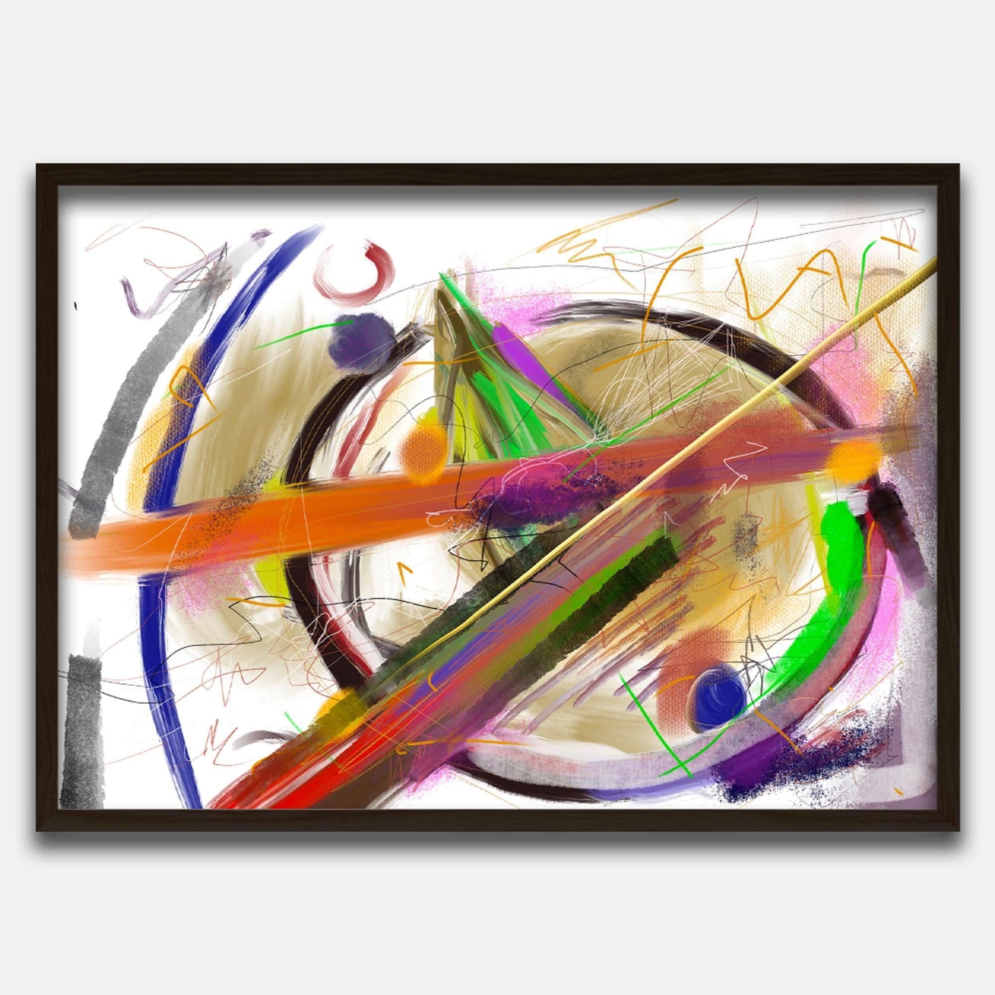 Testing - Abstract Collection - Baskı