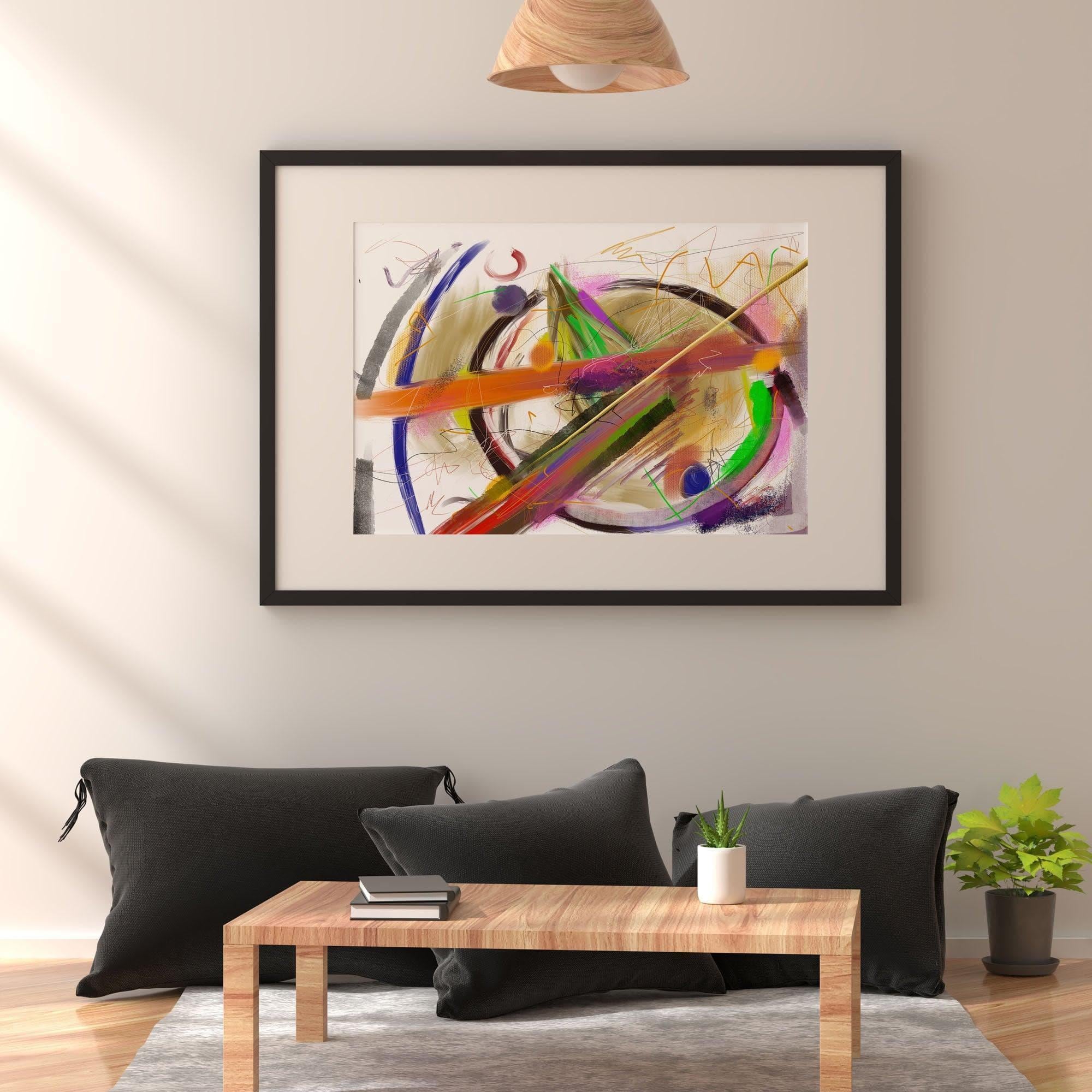 Testing - Abstract Collection - Baskı