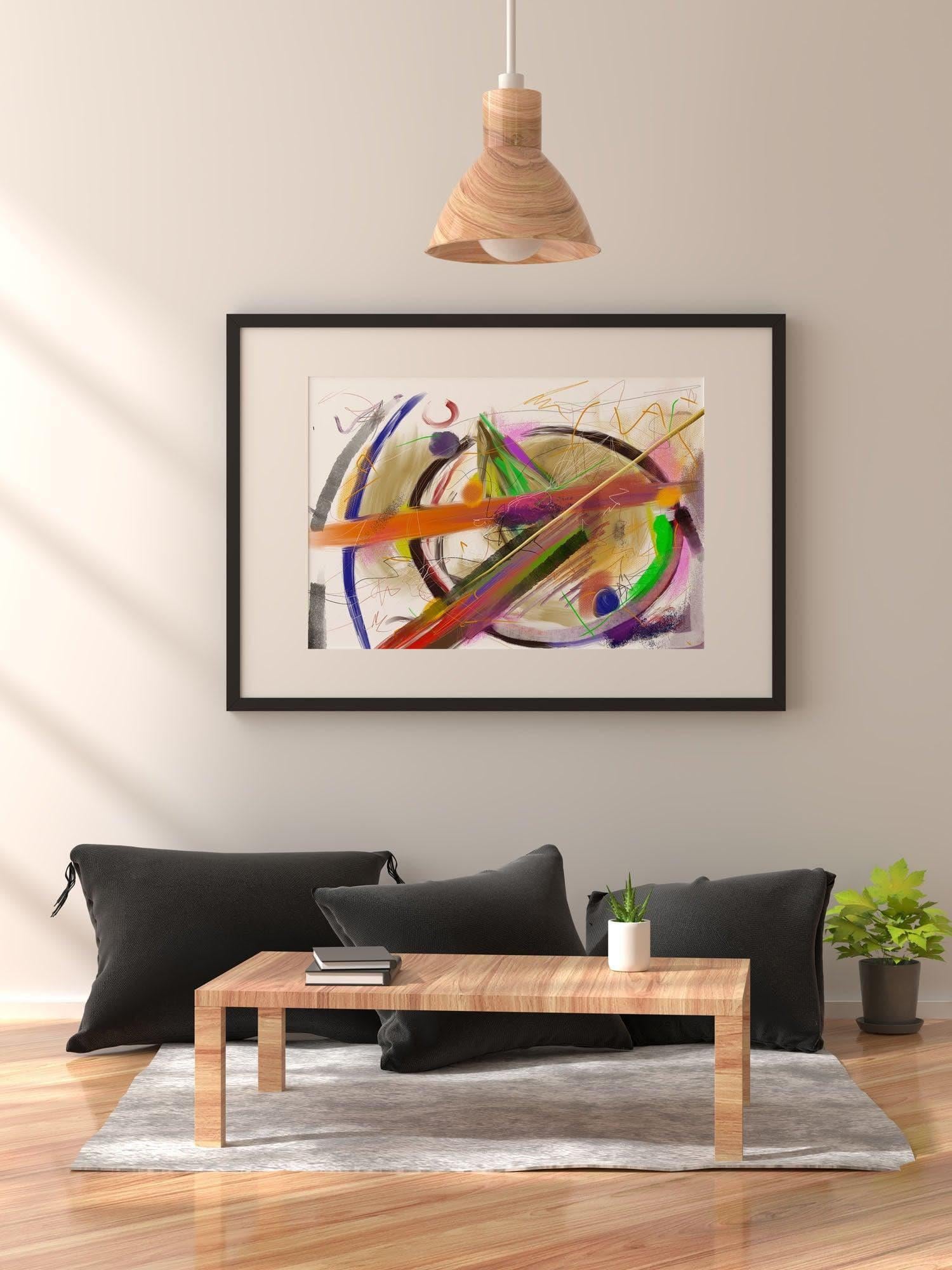 Testing - Abstract Collection - Baskı