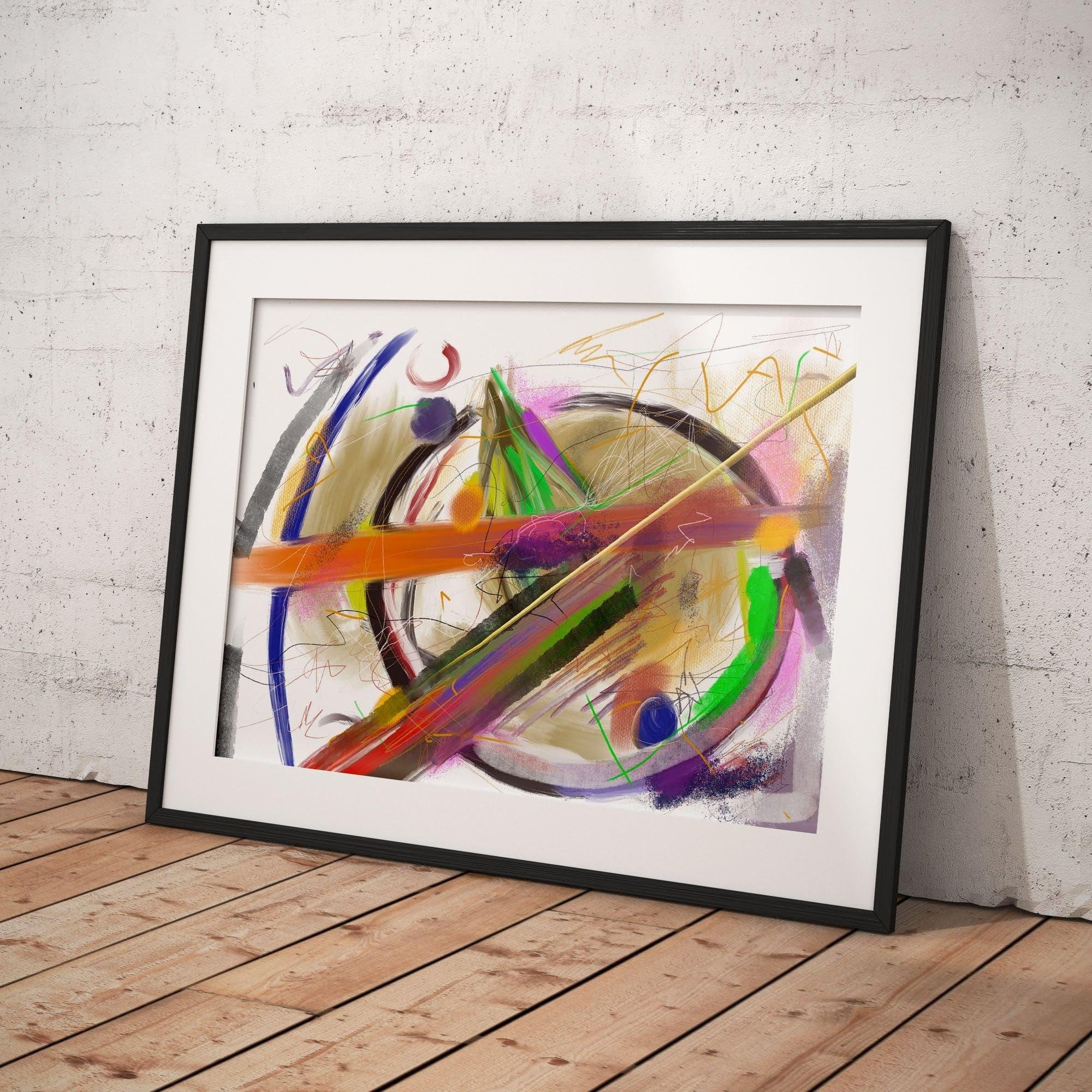 Testing - Abstract Collection - Baskı