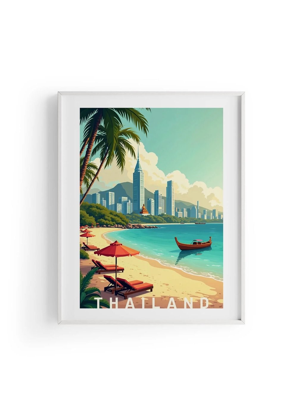 Thailand | Şehir Posteri