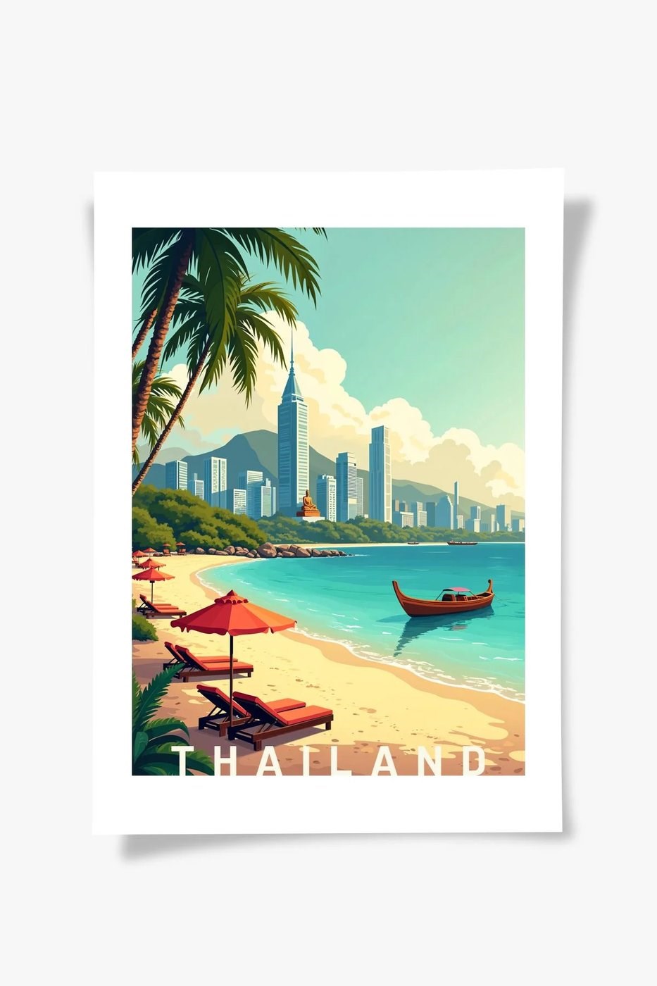 Thailand | Şehir Posteri