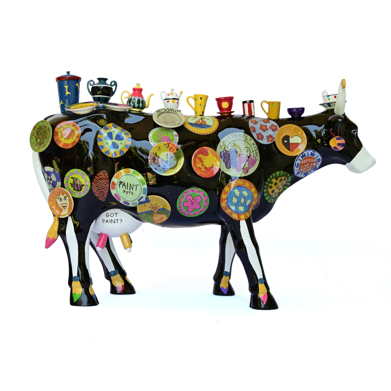 The Moo Potter - El Yapımı Dekoratif İnek Figürü