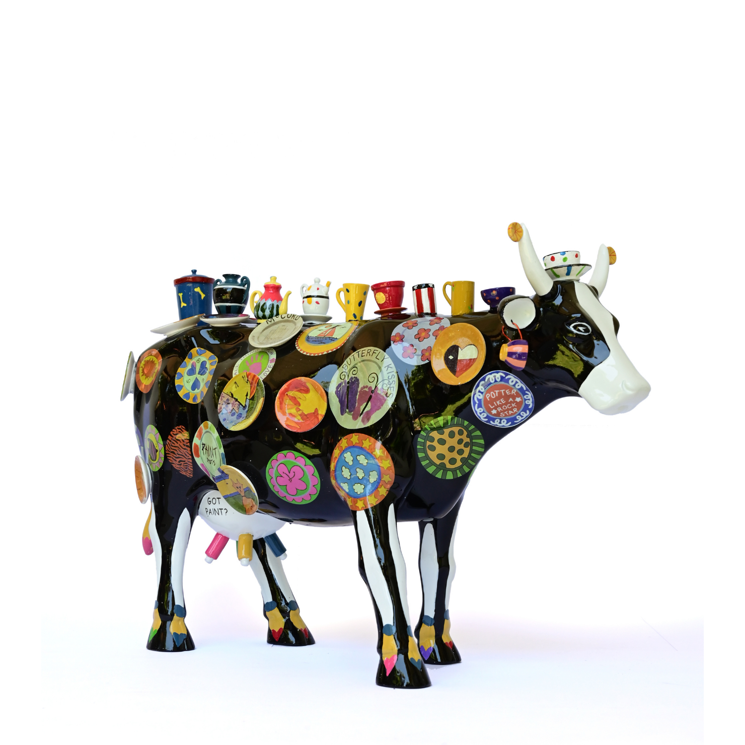 The Moo Potter - El Yapımı Dekoratif İnek Figürü