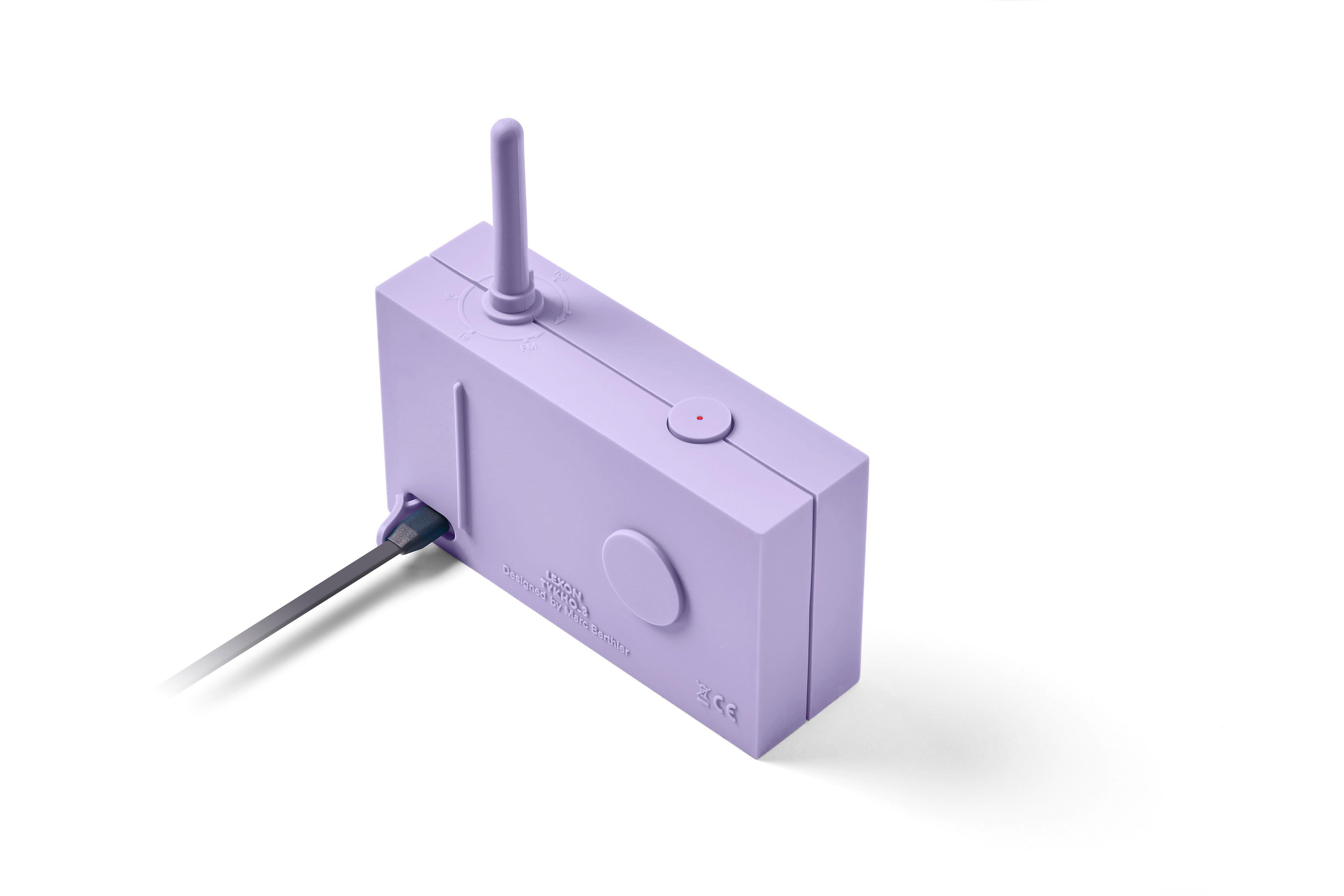 Tykho 3 Radyo ve Bluetooth Hoparlör Lila