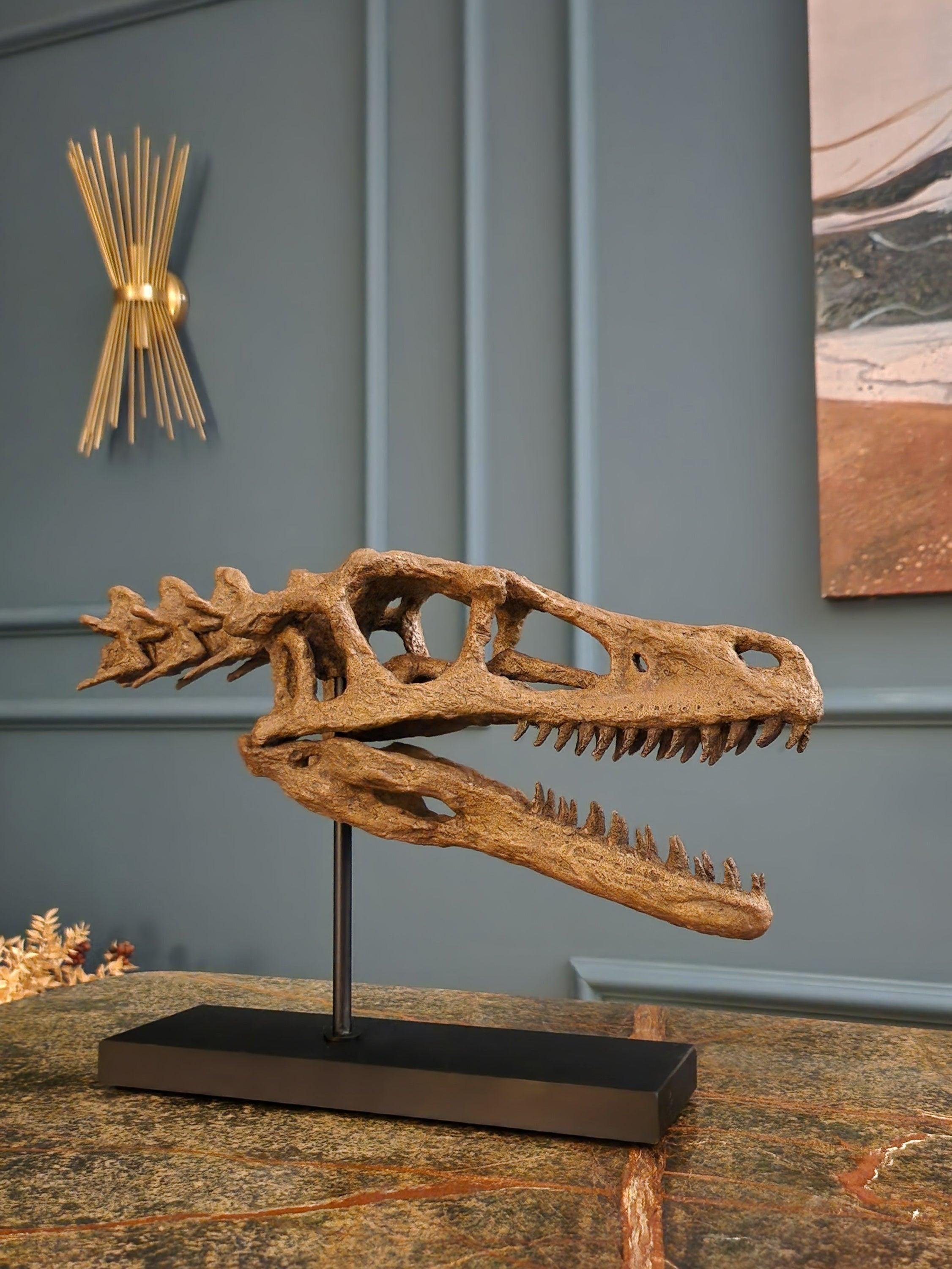 Velociraptor - Omurgalı Heykeli