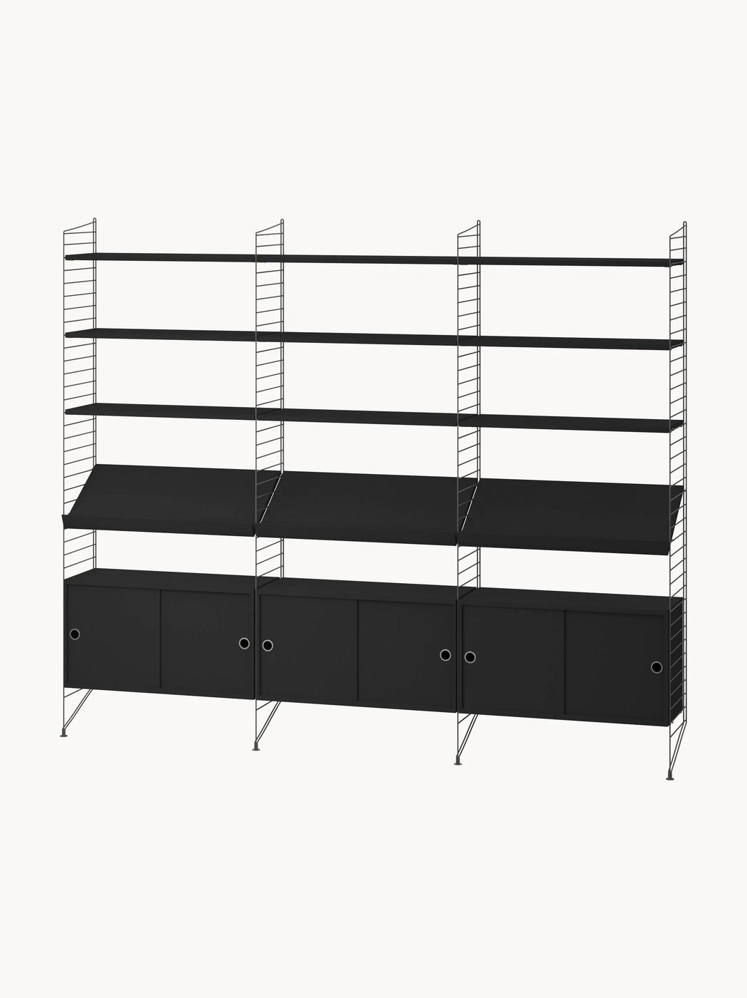 Velotti Sürgülü Kapılı Dolap 78x30 cm