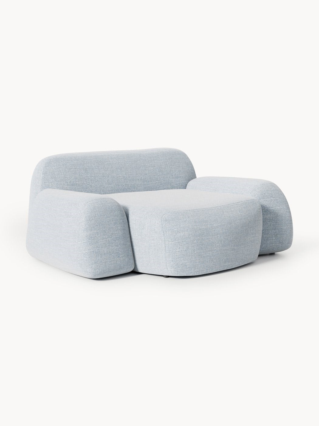 Velotti XL Boucle Koltuk Açık Mavi