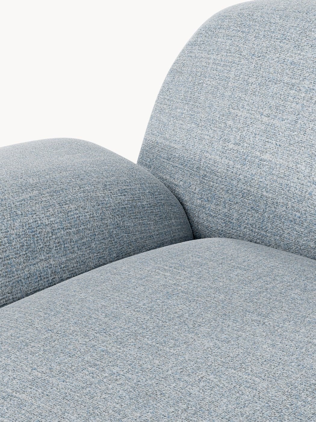Velotti XL Boucle Koltuk Açık Mavi