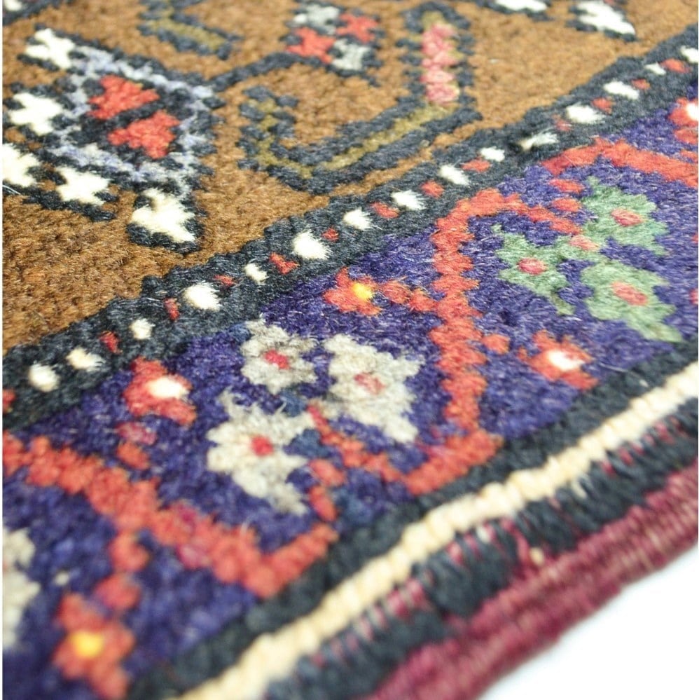 Vintage Yahyalı El Dokuma Halısı, Madalyon Desenli 120x230 cm