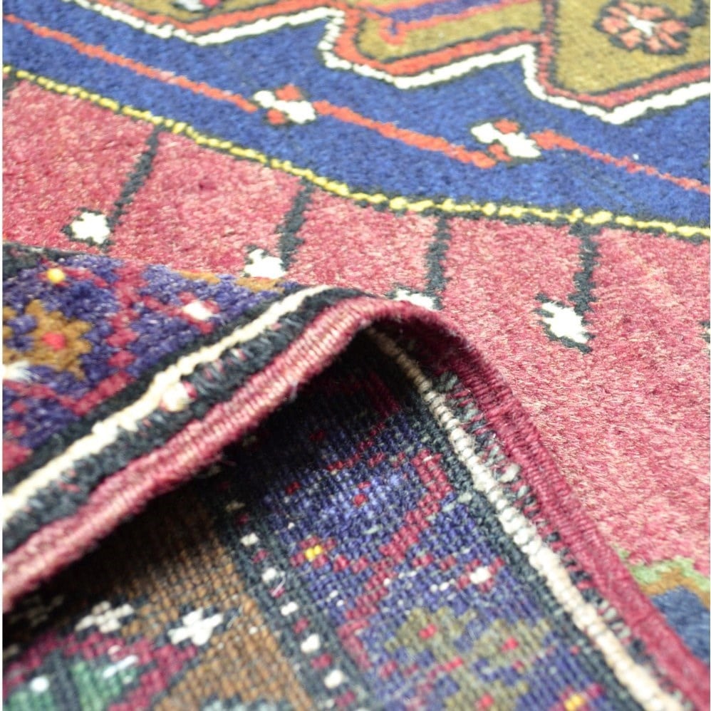Vintage Yahyalı El Dokuma Halısı, Madalyon Desenli 120x230 cm