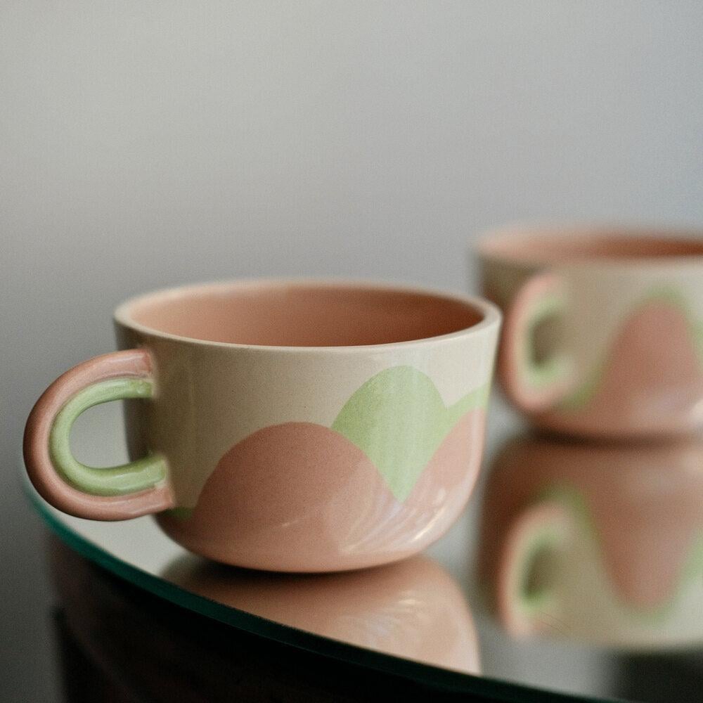 Wave cup