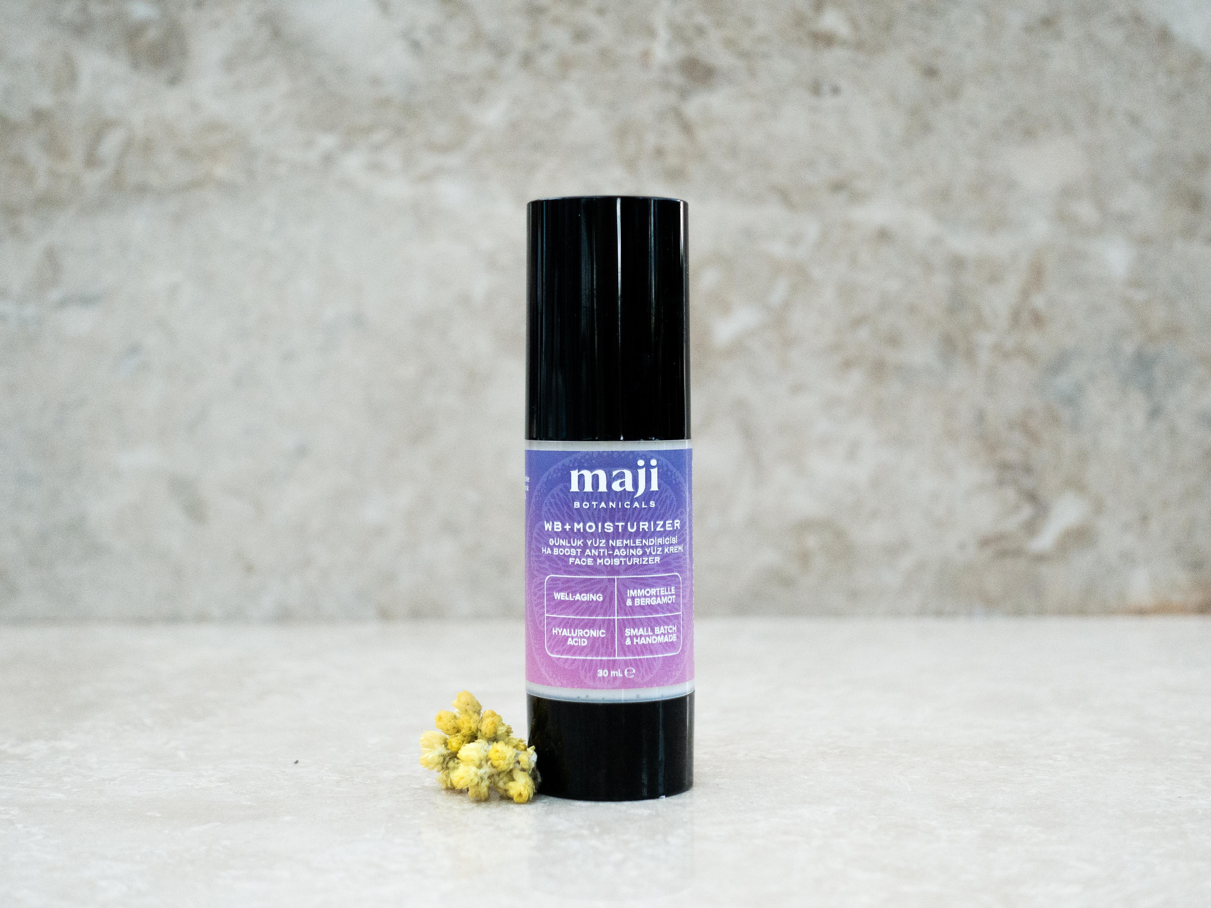 WB+ Moisturiser HA Boost Well-aging Gece Kremi Ölmez Çiçek & Bergamot