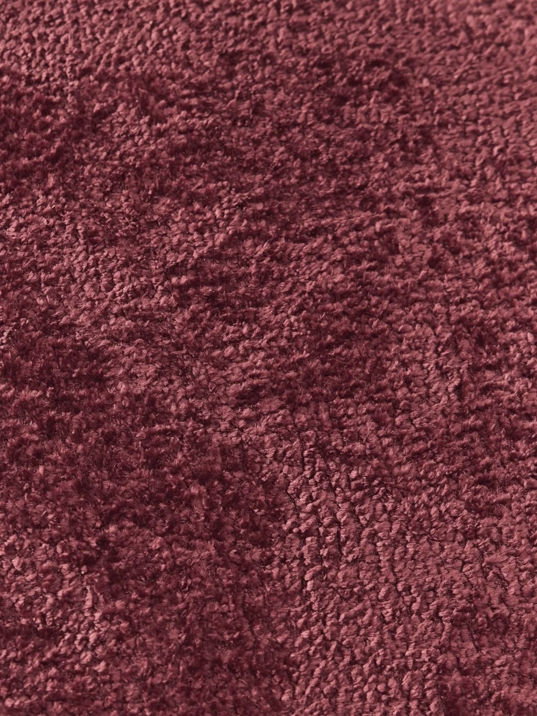 Wolke Teddy Bouclé Lounge Koltuğu Bordeaux Lüks Modern Tasarım