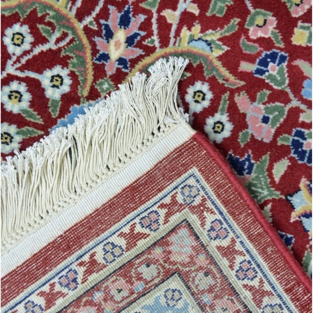 Yedi Dağın Çiçeği El Dokuma Kare Hereke Halısı 170x170 cm