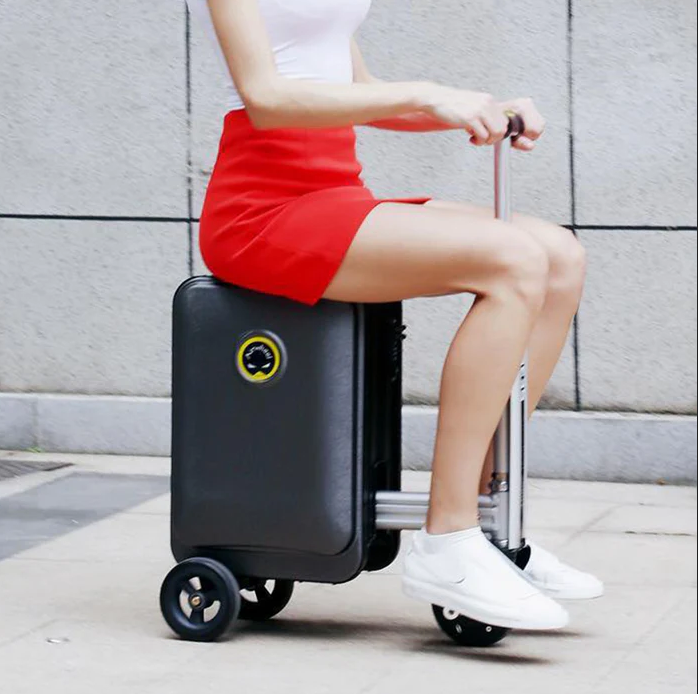 AirWheel Elektrikli Binilebilir Scooter Valiz