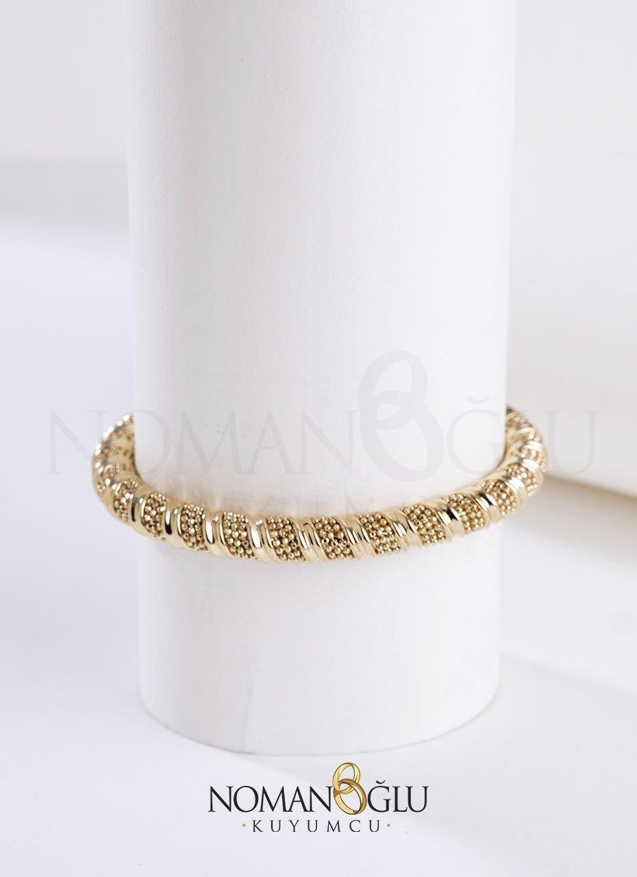 14 Ayar Kelepçe Bilezik