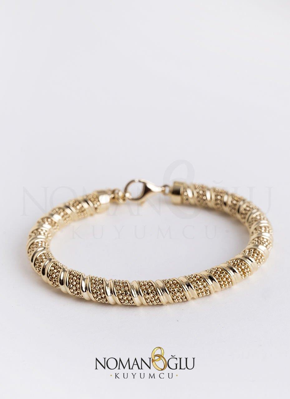 14 Ayar Kelepçe Bilezik