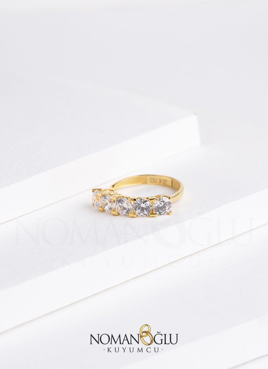 22 Ayar Beştaş Yüzük