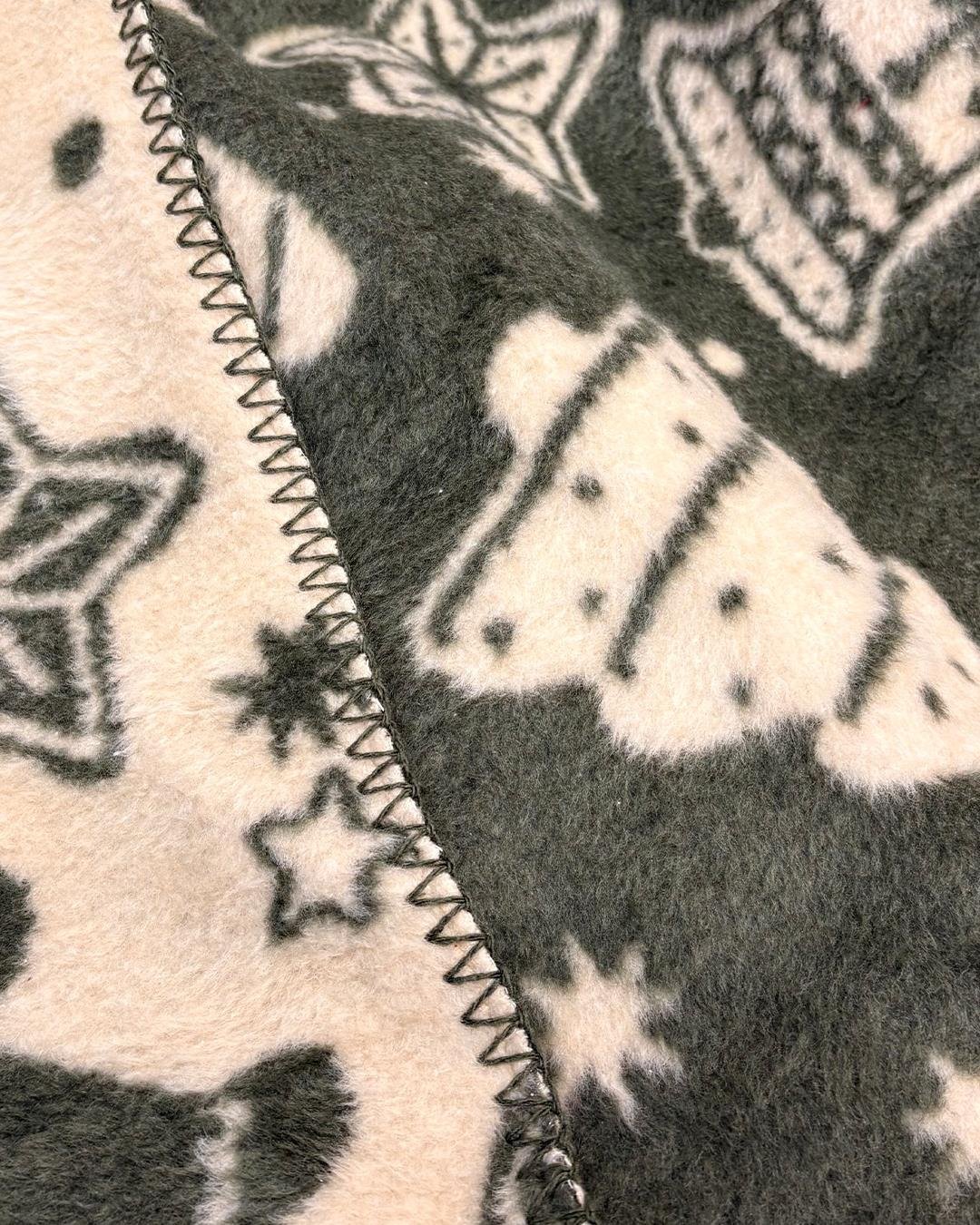 Doğal Noel Pamuk Battaniye (150x200 cm)