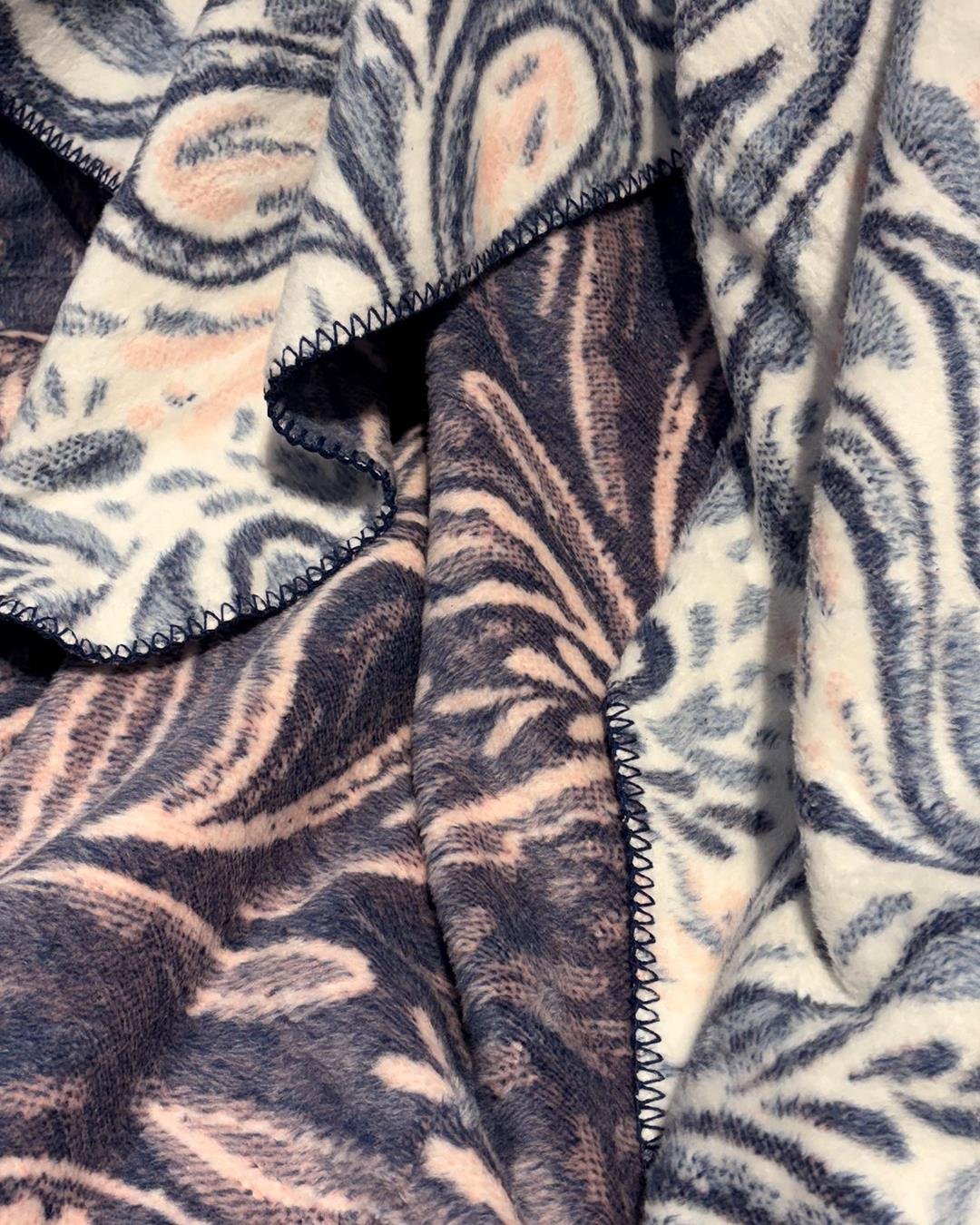 Kış Baharı Pamuk Battaniye (150x200 cm)