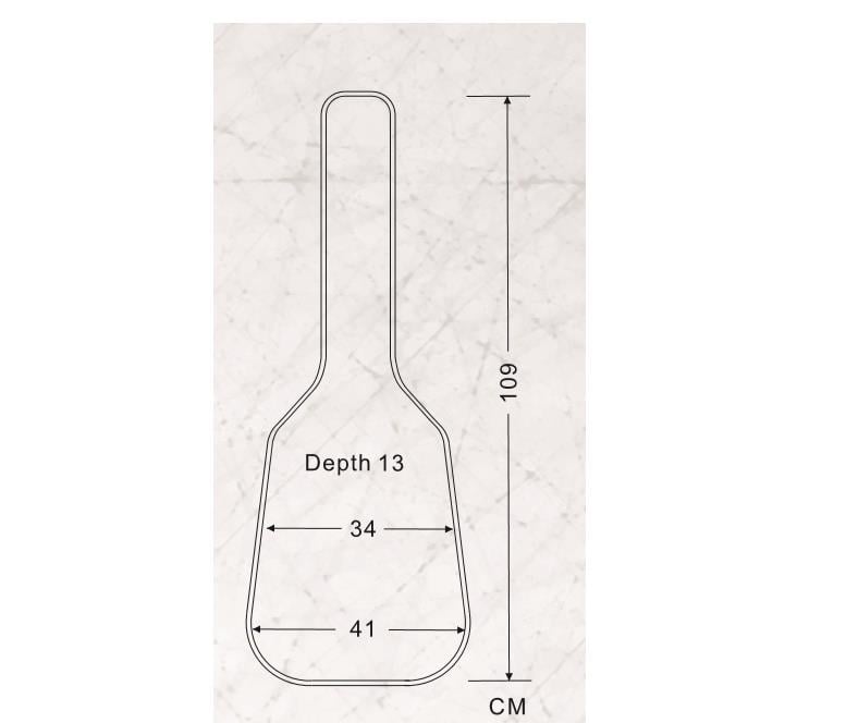AKUST?K (DREADNOUGHT) G?TAR KILIFI, SCALE 4/4, S?Y