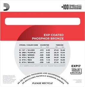 AKUST?K G?TAR TEL SET?, 13-56, COATED PHOSPHOR BRO