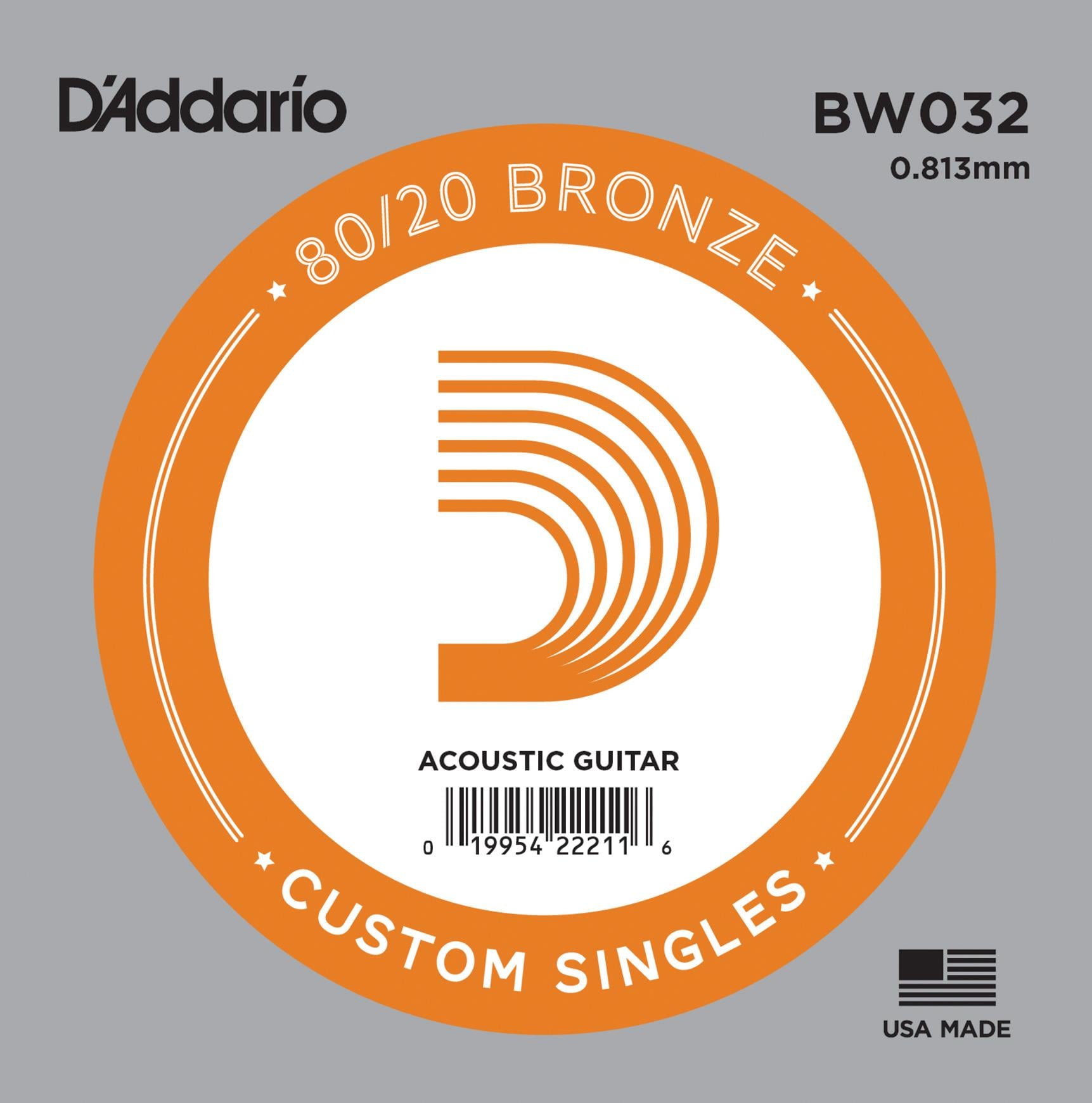 AKUST?K TEK TEL, 80/20 BRONZE WOUND, 032, ( RE) 