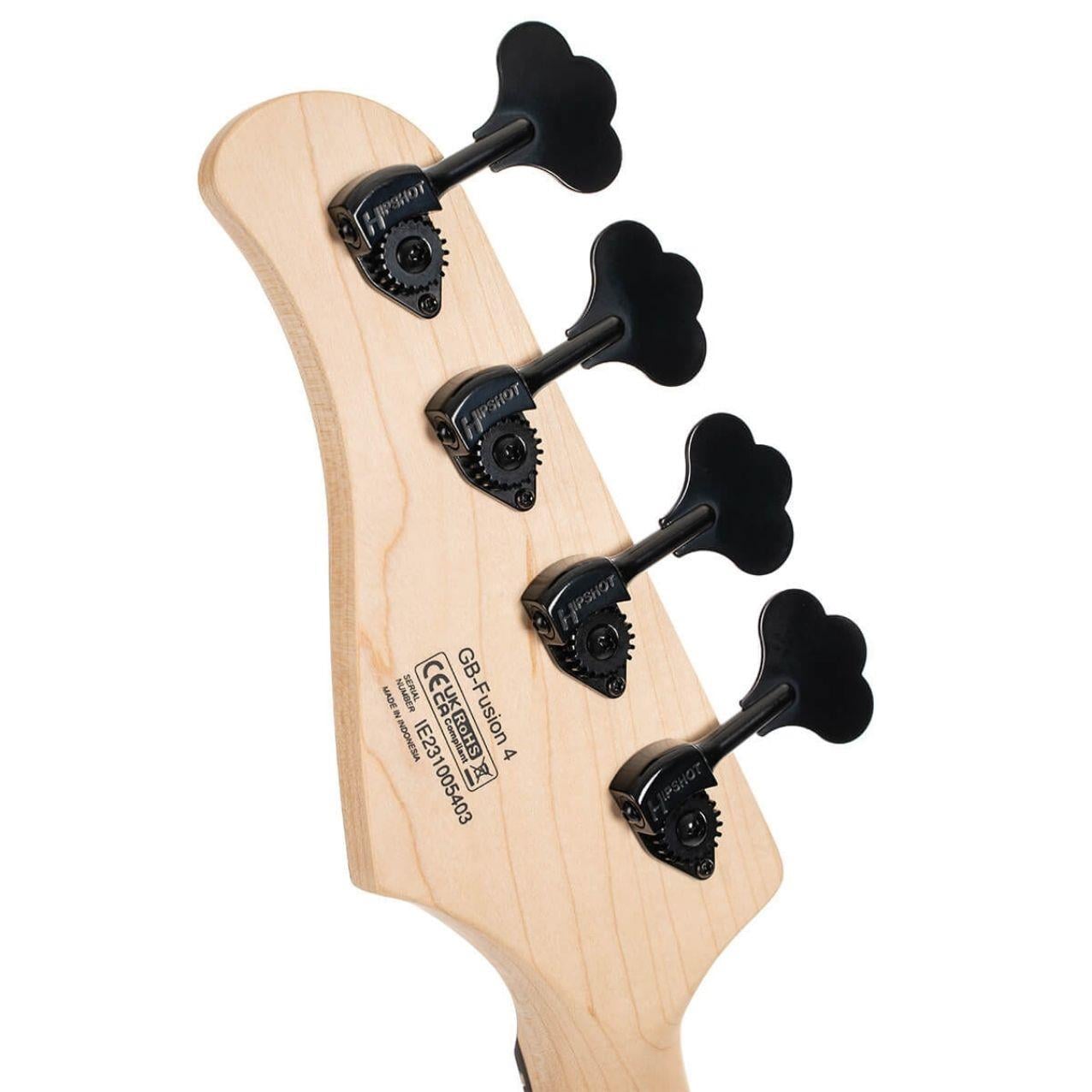 BAS GİTAR, 4 TELLİ, BLUE BURST, KILIFLI