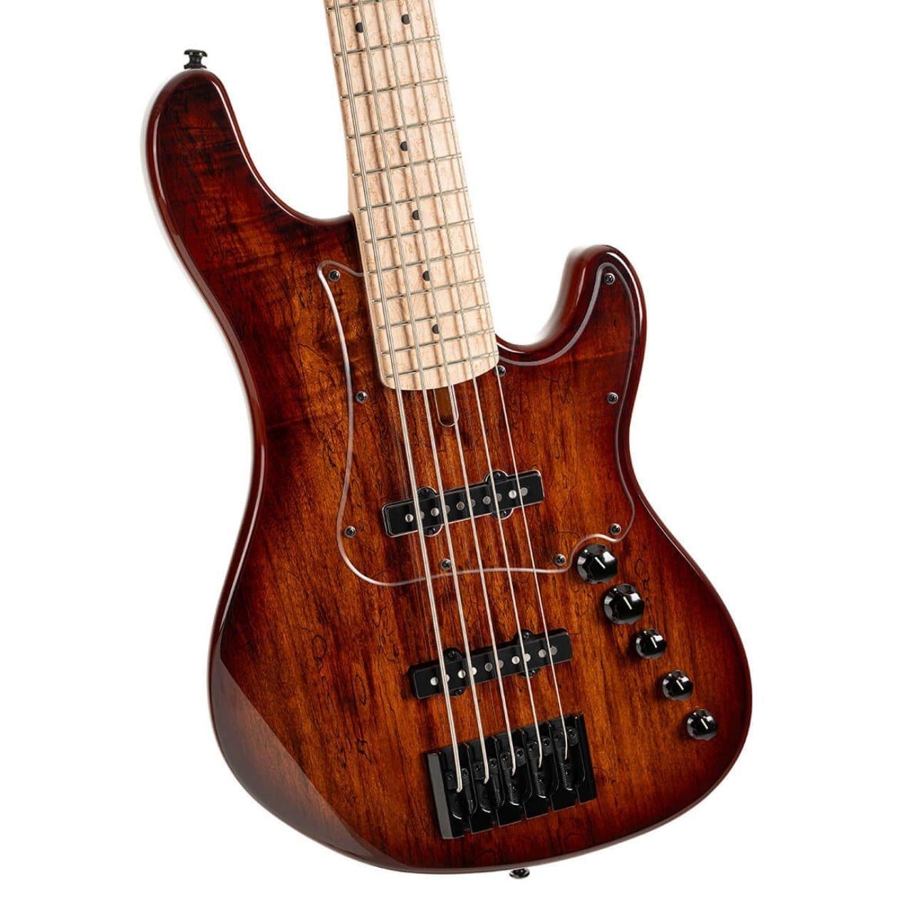 BAS GİTAR, 5 TELLİ, ANTIQUE BROWN BURST , KILIFLI