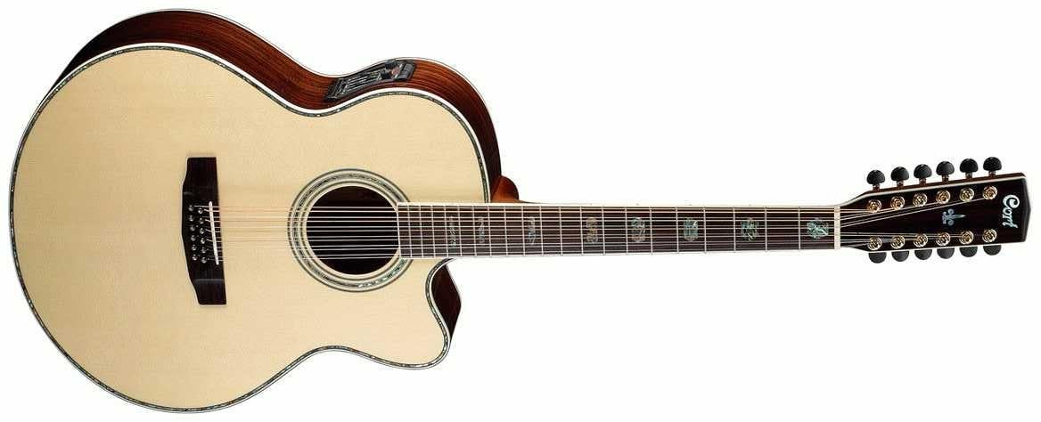 E.AKUST?K G?TAR, 12 TELL? JUMBO CUTAWAY, NAT
