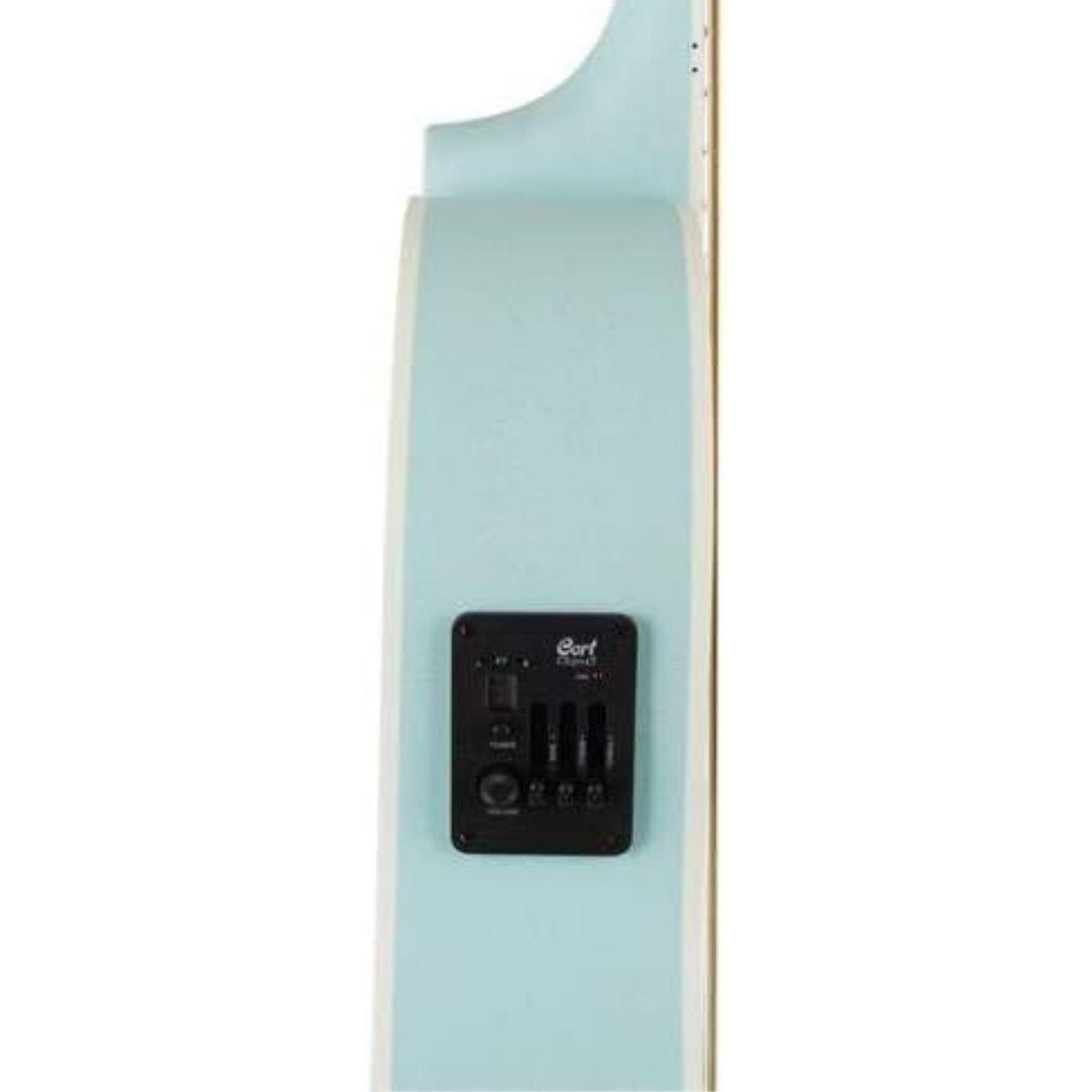 ELEKTRO AKUSTİK GİTAR, SKY BLUE OPEN PORE