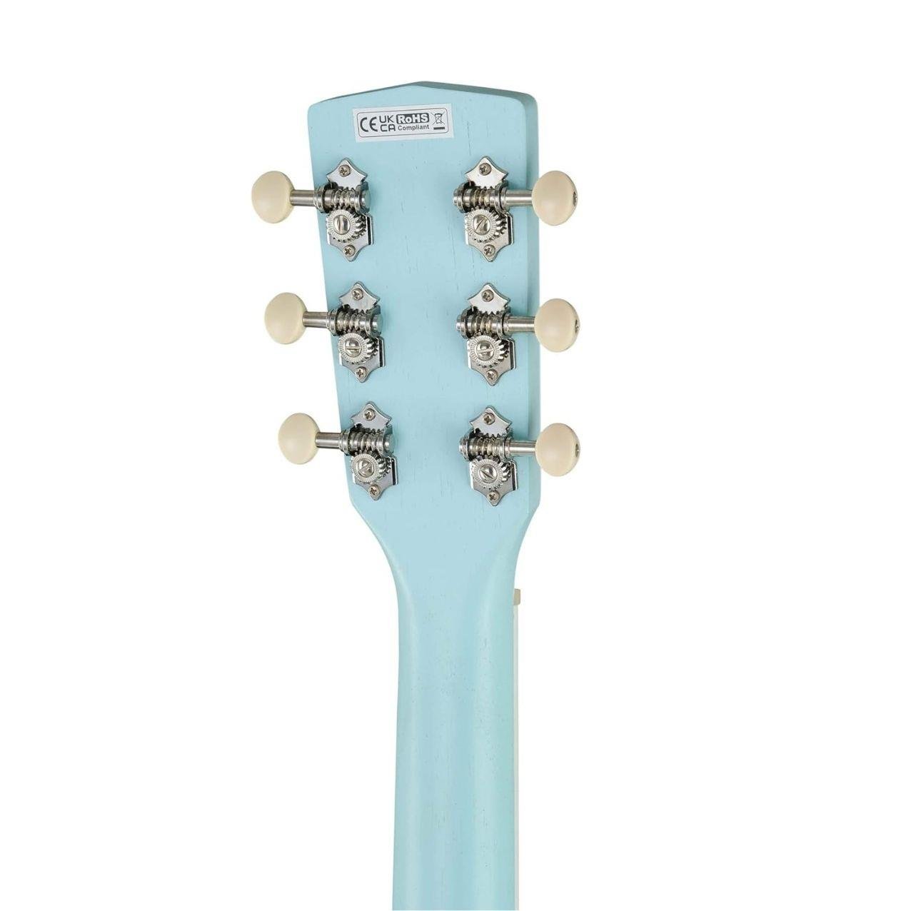 ELEKTRO AKUSTİK GİTAR, SKY BLUE OPEN PORE