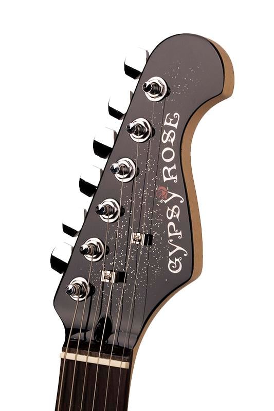 ELEKTRO G?TAR GYPSY ROSE SET (GIGBAG, STRAP, STICK