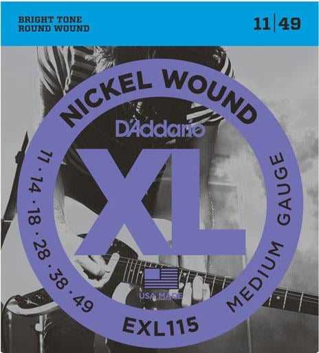 ELEKTRO G?TAR TEL SET?, XL, 11-49, NICKEL WOUND, B