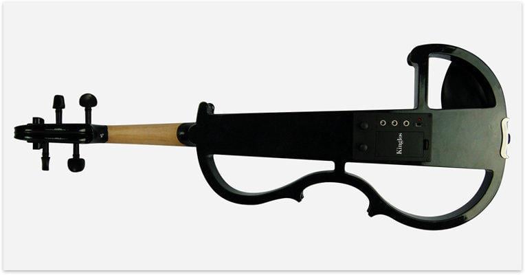 ELEKTRO KEMAN S?YAH 4/4 KUTULU:VISUAL ARTS VIOLIN 