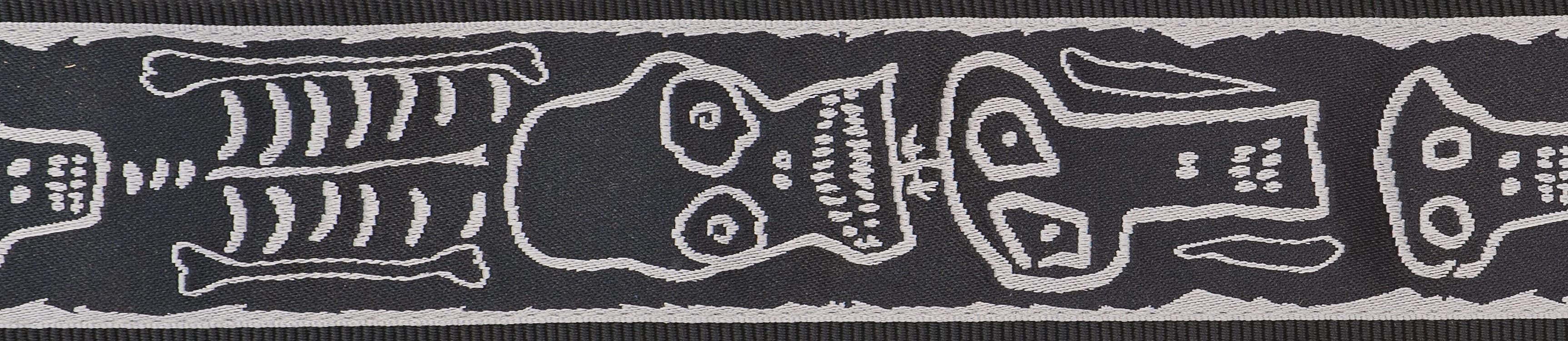 G?TAR ASKISI 50MM LOCK-JS SKULL N BONES