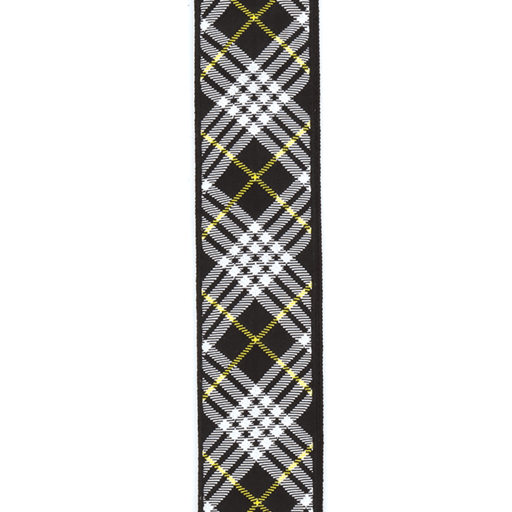 G?TAR ASKISI DOKUMA TARTAN BK & WT