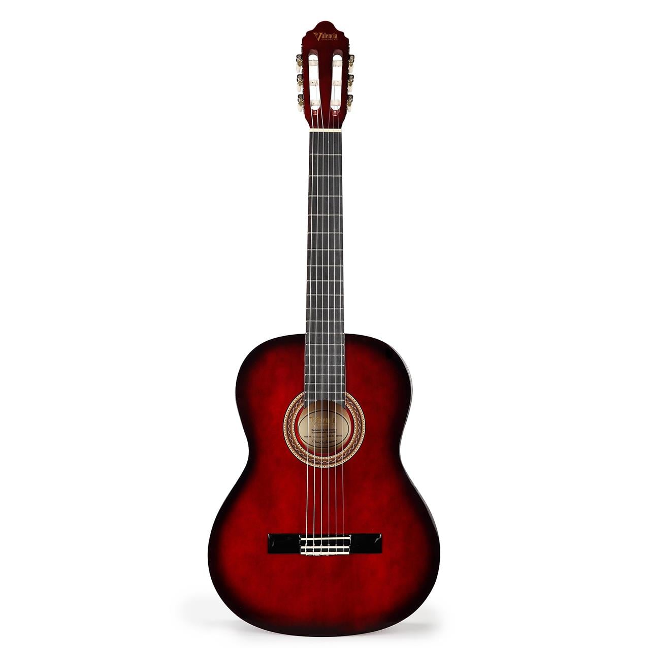KLASİK GİTAR 4/4 KIRMIZI SUNBURST SAP ÇELİKLİ