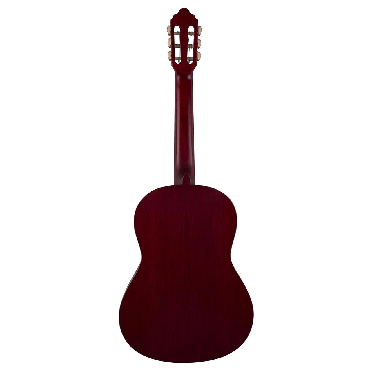 KLASİK GİTAR, SCALE 4/4,ŞEFFAF ŞARAP KIRMIZISI MAT