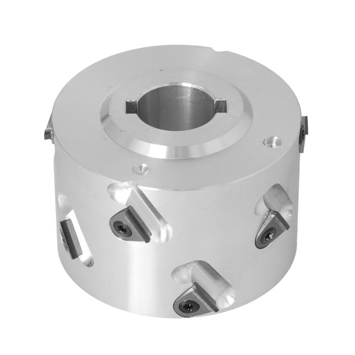 100X51X30 Z=2+2 RH DEĞİŞEBİLİR JİLETLİ DİA ÖN FREZE ALÜMİNYUM