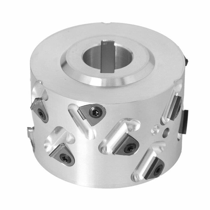 100X51X30 Z=3+3 LH DEĞİŞEBİLİR JİLETLİ DİA ÖN FREZE ALÜMİNYUM