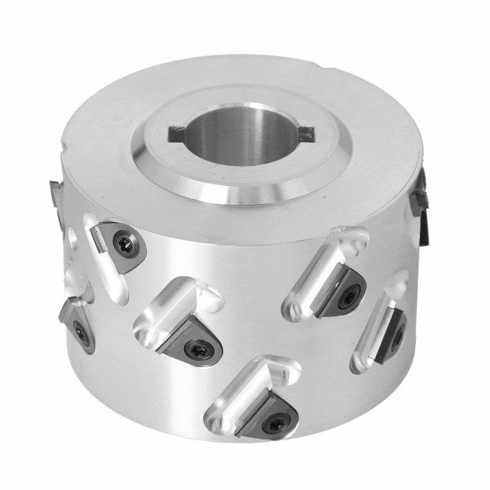 100X51X30 Z=3+3 LH DEĞİŞEBİLİR JİLETLİ DİA ÖN FREZE ALÜMİNYUM