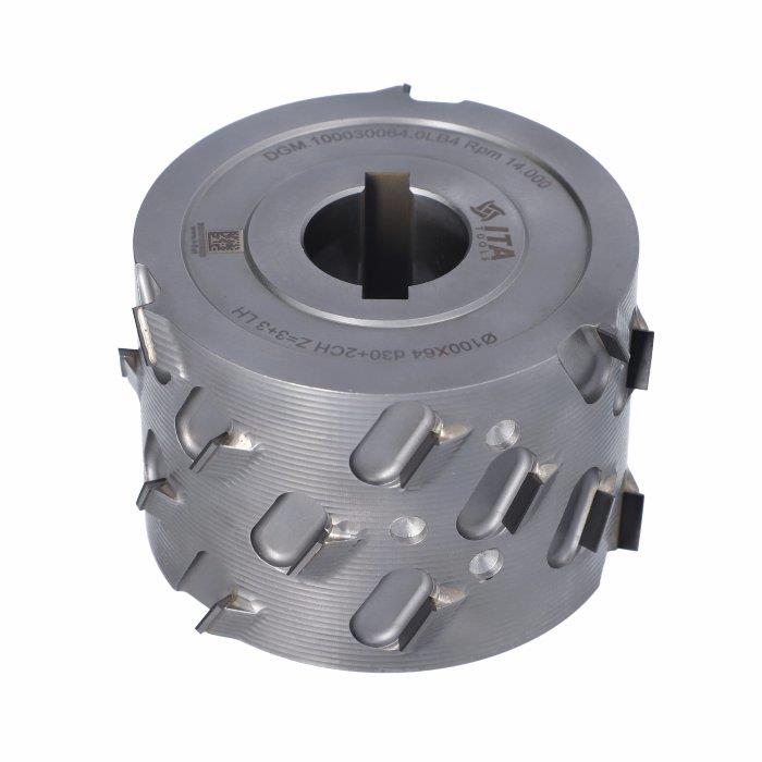 100X64X30 Z=3+3 LH DİA ÖN FREZE TOPU