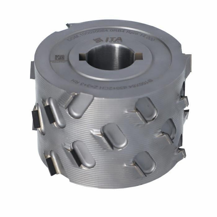 100X64X30 Z=3+3 RH DİA ÖN FREZE TOPU