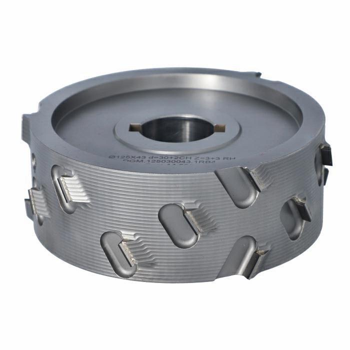 125X43X30 Z=3+3 DİA ÖN FREZE TOPU RH A=30°