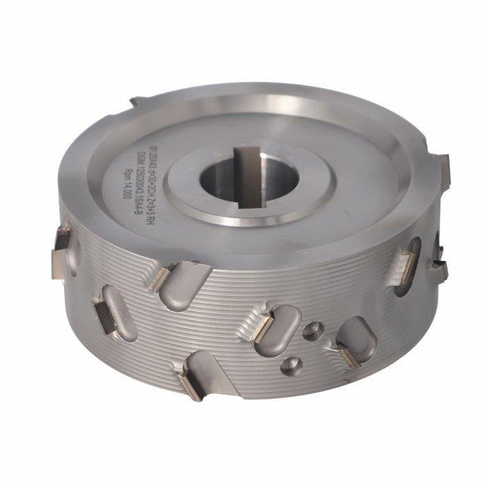 125X43X30 Z=3+3 SİMETRİK ( R-L ) DİA ÖN FREZE TOPU 30°