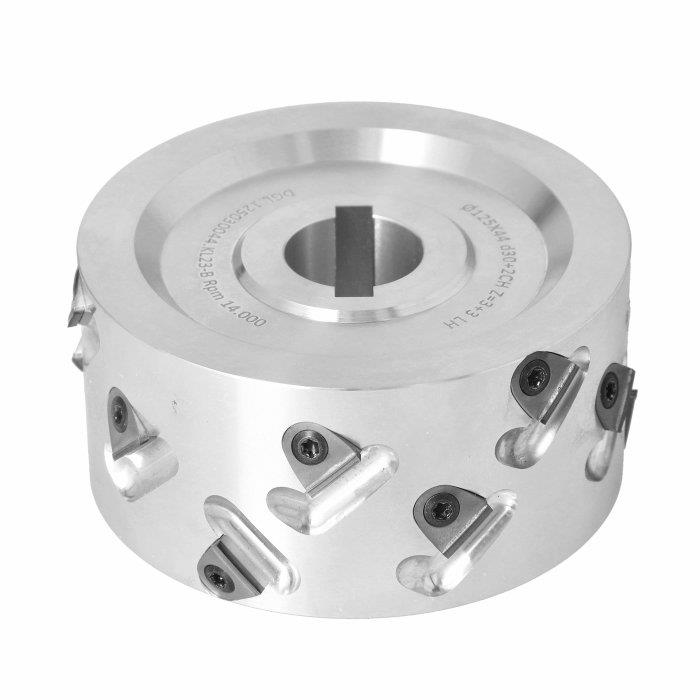 125X44X30 Z=3+3 45° LH DEĞİŞEBİLİR JİLETLİ DİA ÖN FREZE