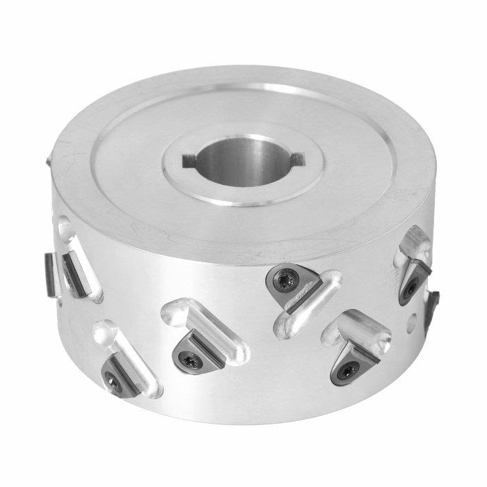 125X44X30  Z=3+3  45° RH DEĞİŞEBİLİR JİLETLİ DİA ÖN FREZEMarkasız