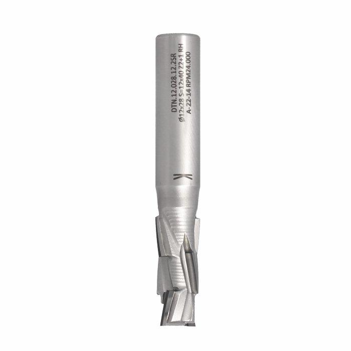 12X28X12 Z=2+1 (6+1) DİA SAPLI FREZE